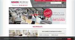 Desktop Screenshot of goujonbureau.fr